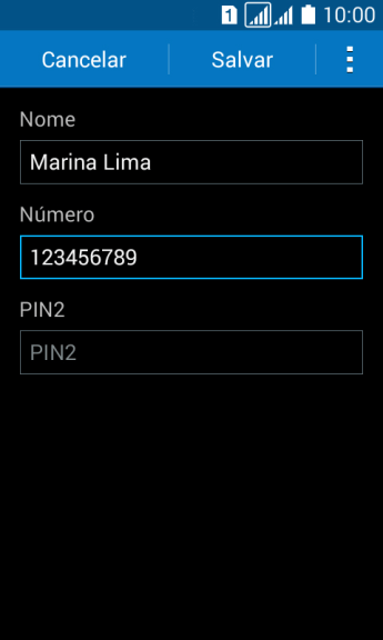 Pressione PIN2. Pressione PIN2.
