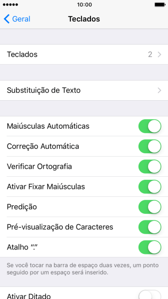 Pressione o indicador ao lado de Pressione o indicador ao lado de