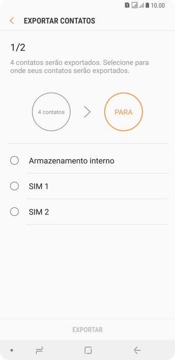 Pressione a tecla de início para finalizar e voltar à tela inicial. Pressione a tecla de início para finalizar e voltar à tela inicial.