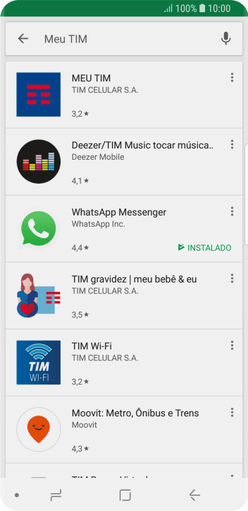 Pressione MEU TIM. Pressione MEU TIM.