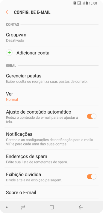 Pressione Notificações. Pressione Notificações.