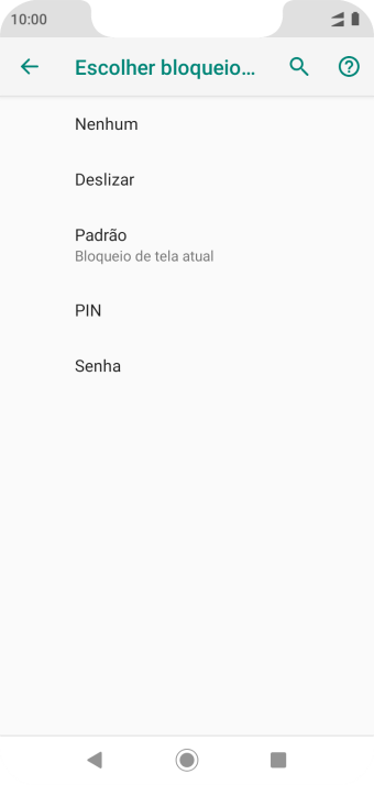 Pressione Nenhum. Pressione Nenhum.