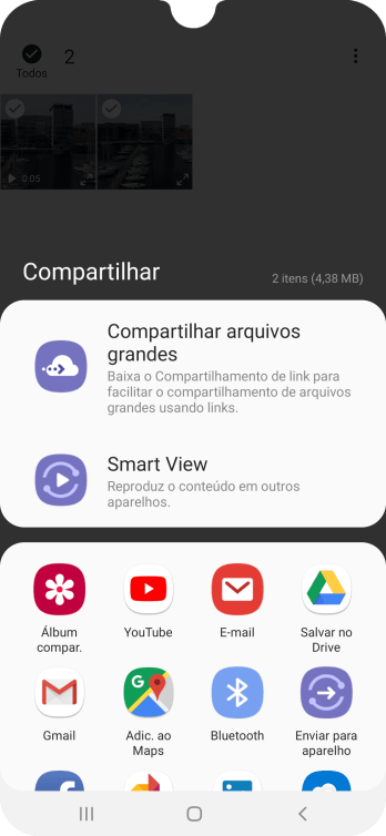 Pressione Salvar no Drive. Pressione Salvar no Drive.