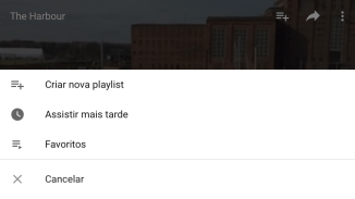 Pressione a lista de reprodução desejada. Pressione a lista de reprodução desejada.