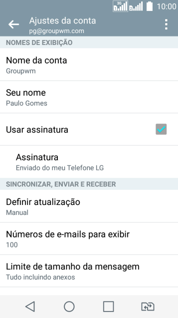 Pressione Definir atualização. Pressione Definir atualização.
