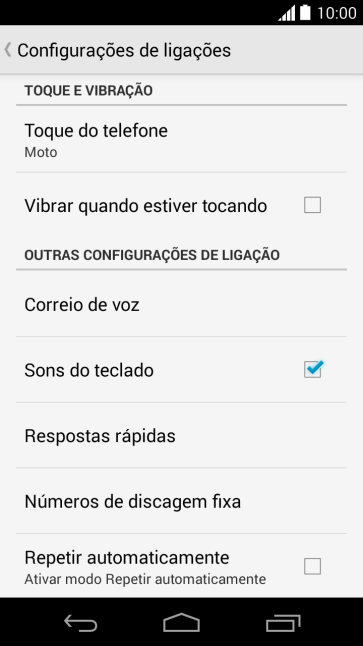 Pressione Correio de voz. Pressione Correio de voz.