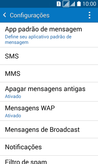 Pressione SMS. Pressione SMS.