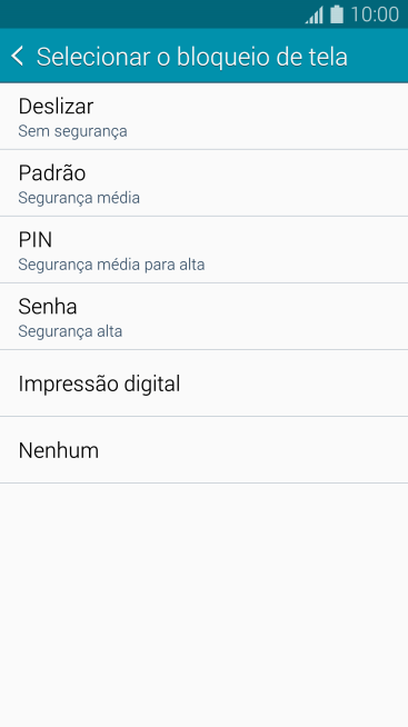 Pressione Padrão. Pressione Padrão.