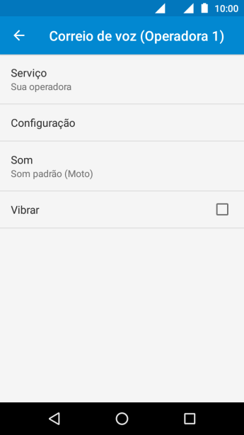 Pressione Configuração. Pressione Configuração.