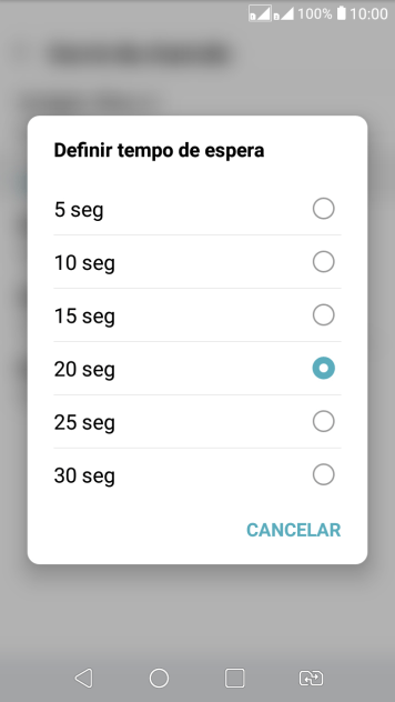 Se você encaminhar chamadas perdidas, você deve selecionar o intervalo do encaminhamento. Pressione o intervalo desejado. Se você encaminhar chamadas perdidas, você deve selecionar o intervalo do encaminhamento. Pressione o intervalo desejado.