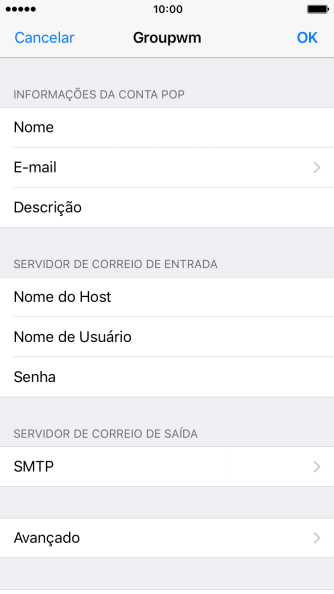 Pressione SMTP. Pressione SMTP.