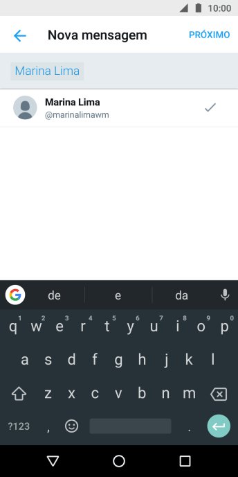 Pressione PRÓXIMO. Pressione PRÓXIMO.