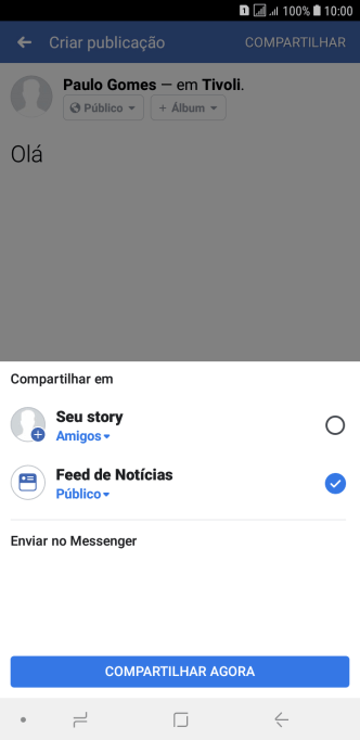 Pressione as configurações desejadas. Pressione as configurações desejadas.