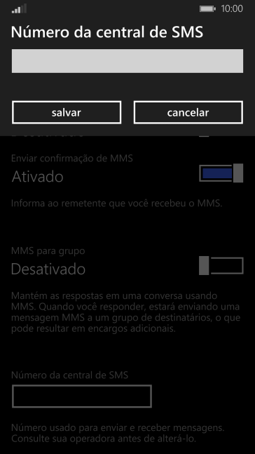 Se você é cliente TIM com DDD 11,12, 13, 14, 15, 16, 17, 18 ou 19, deve inserir +551181138200 e pressionar salvar. Se você é cliente TIM com DDD 11,12, 13, 14, 15, 16, 17, 18 ou 19, deve inserir +551181138200 e pressionar salvar.