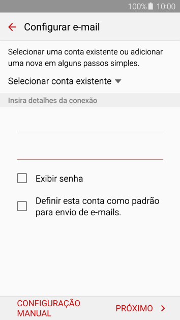 Pressione PRÓXIMO. Pressione PRÓXIMO.