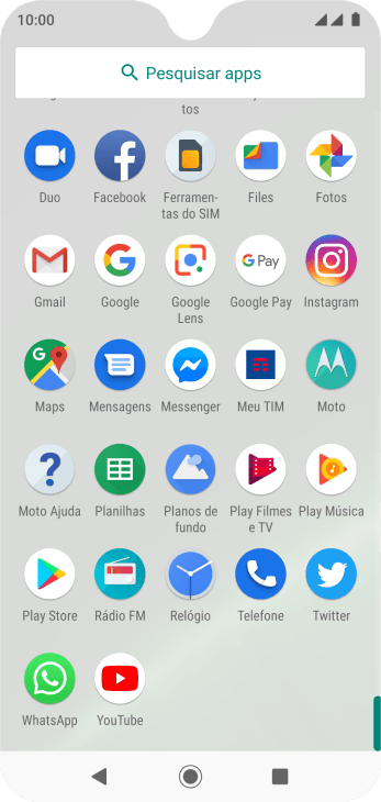 Pressione WhatsApp. Pressione WhatsApp.