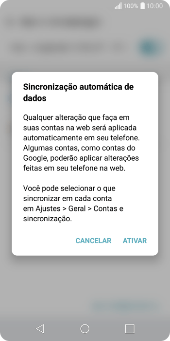 Pressione ATIVAR para ativar a função. Pressione ATIVAR para ativar a função.