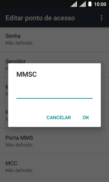 Digite http://mms.tim.br e pressione OK. Digite http://mms.tim.br e pressione OK.