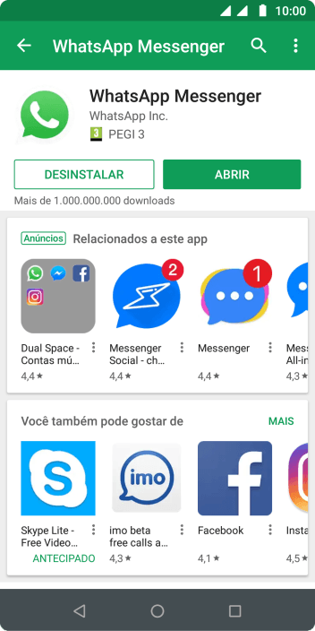 Pressione a tecla de início para finalizar e voltar à tela inicial. Pressione a tecla de início para finalizar e voltar à tela inicial.