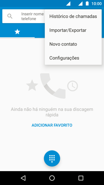 Pressione Configurações. Pressione Configurações.
