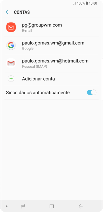 Pressione o indicador ao lado de Pressione o indicador ao lado de