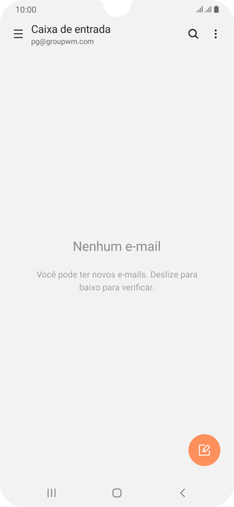 Deslize para a direita a partir do lado esquerdo da tela. Deslize para a direita a partir do lado esquerdo da tela.