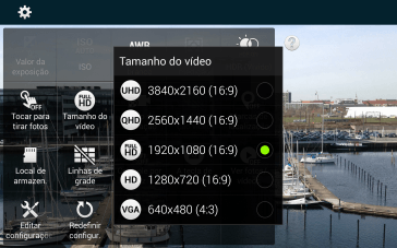 Pressione a configuração desejada. Pressione a configuração desejada.
