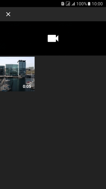 Pressione o vídeo desejado. Pressione o vídeo desejado.