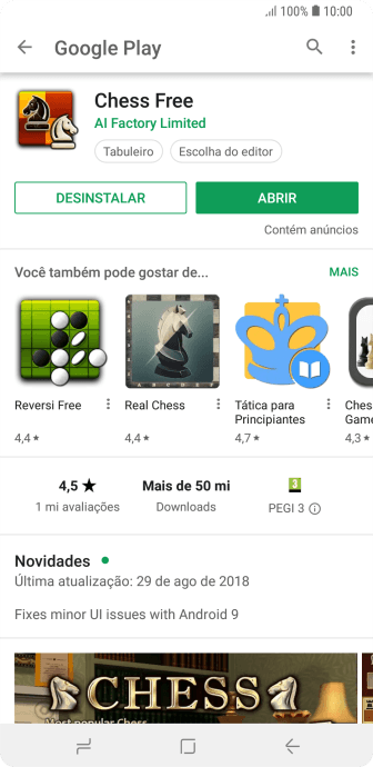 Pressione a tecla de início para finalizar e voltar à tela inicial. Pressione a tecla de início para finalizar e voltar à tela inicial.