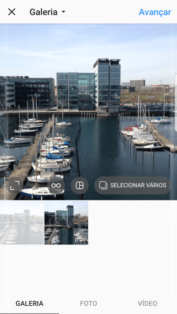 Pressione GALERIA, e navegue até a foto ou vídeo desejado. Pressione GALERIA, e navegue até a foto ou vídeo desejado.