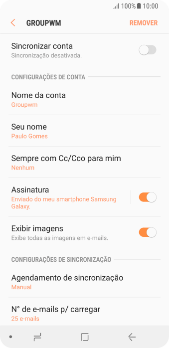 Pressione o indicador ao lado de Pressione o indicador ao lado de