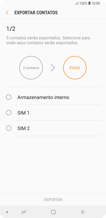 Pressione a tecla de início para finalizar e voltar à tela inicial. Pressione a tecla de início para finalizar e voltar à tela inicial.