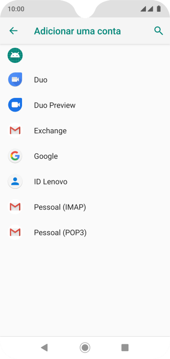 Pressione Pessoal (IMAP). Pressione Pessoal (IMAP).