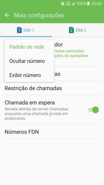 Pressione Exibir número para ativar a identificação do seu número. Pressione Exibir número para ativar a identificação do seu número.