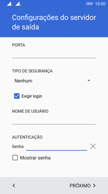 Pressione PRÓXIMO. Pressione PRÓXIMO.