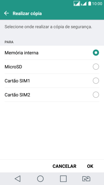 Pressione o chip desejado. Pressione o chip desejado.