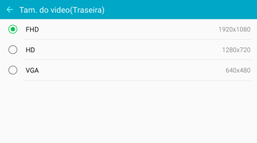 Pressione a resolução desejada. Pressione a resolução desejada.
