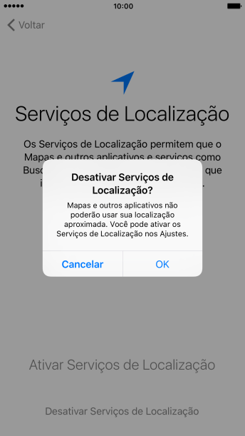 Se você desativar a função, deve pressionar OK. Se você desativar a função, deve pressionar OK.