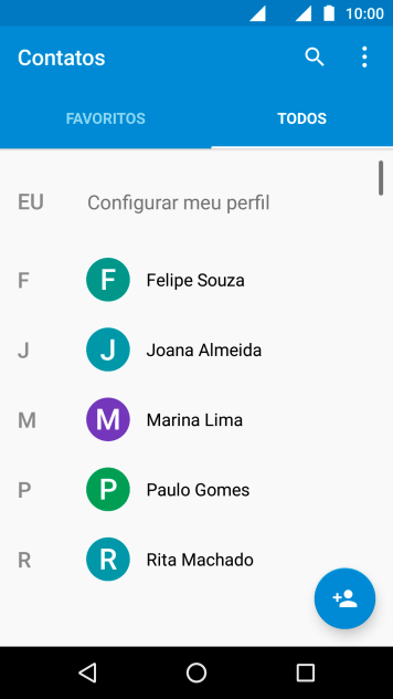Pressione o ícone de menu. Pressione o ícone de menu.
