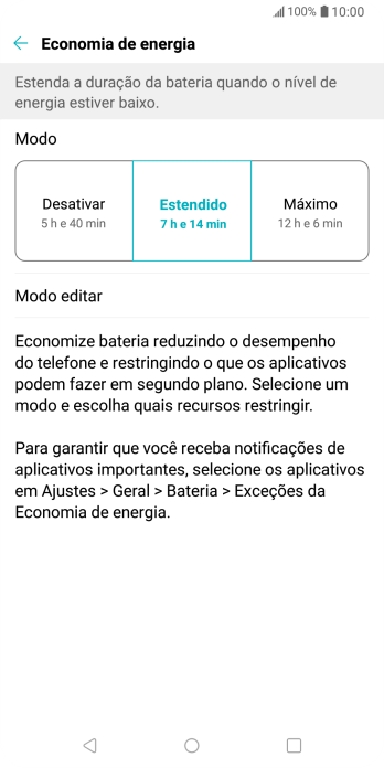 Pressione a tecla de início para finalizar e voltar à tela inicial. Pressione a tecla de início para finalizar e voltar à tela inicial.