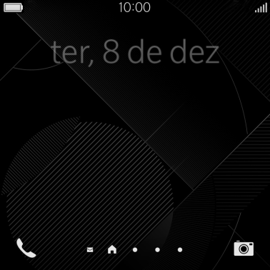 Deslize para baixo a partir do topo da tela. Deslize para baixo a partir do topo da tela.