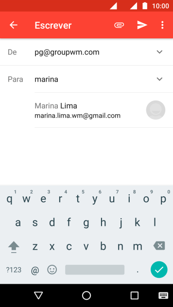Pressione o contato desejado. Pressione o contato desejado.