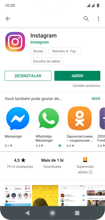 Pressione a tecla de início para finalizar e voltar à tela inicial. Pressione a tecla de início para finalizar e voltar à tela inicial.