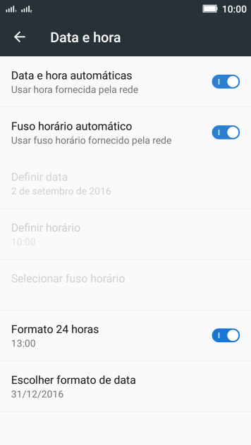 Pressione a tecla de início para finalizar e voltar à tela inicial. Pressione a tecla de início para finalizar e voltar à tela inicial.