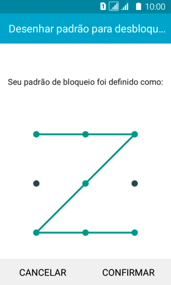 Repita o código do celular selecionado, e pressione CONFIRMAR. Repita o código do celular selecionado, e pressione CONFIRMAR.