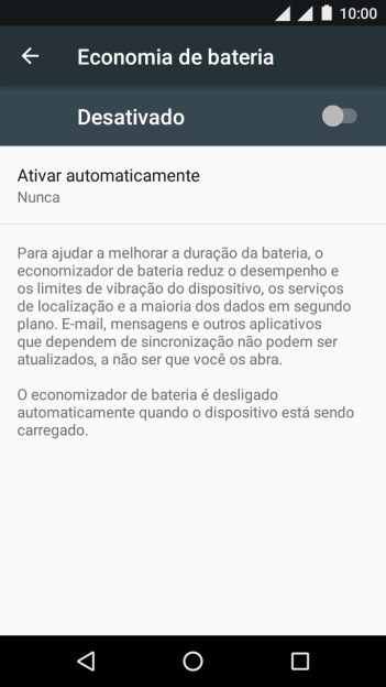 Pressione o indicador para ativar a função. Pressione o indicador para ativar a função.