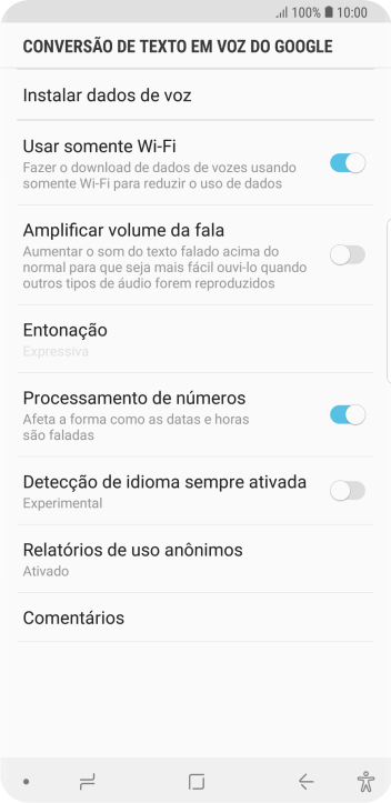 Pressione a tecla de início para finalizar e voltar à tela inicial. Pressione a tecla de início para finalizar e voltar à tela inicial.