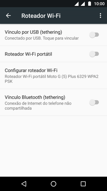Pressione Configurar roteador Wi-Fi. Pressione Configurar roteador Wi-Fi.