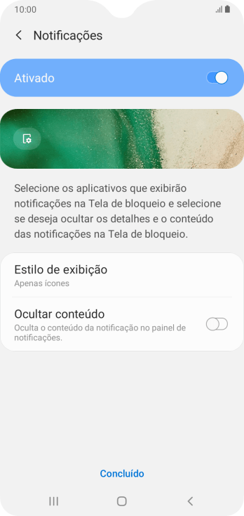 Pressione as configurações desejadas. Pressione as configurações desejadas.