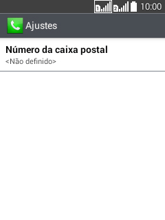 Pressione Número da caixa postal. Pressione Número da caixa postal.